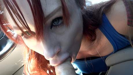 Cunning Violet Monroe's big cock video